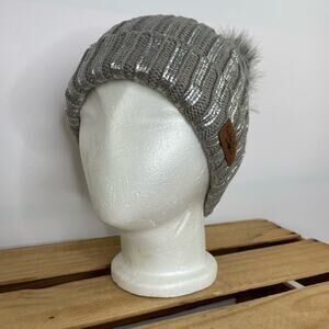 Britt's Knits glacier knit pom hat beanie